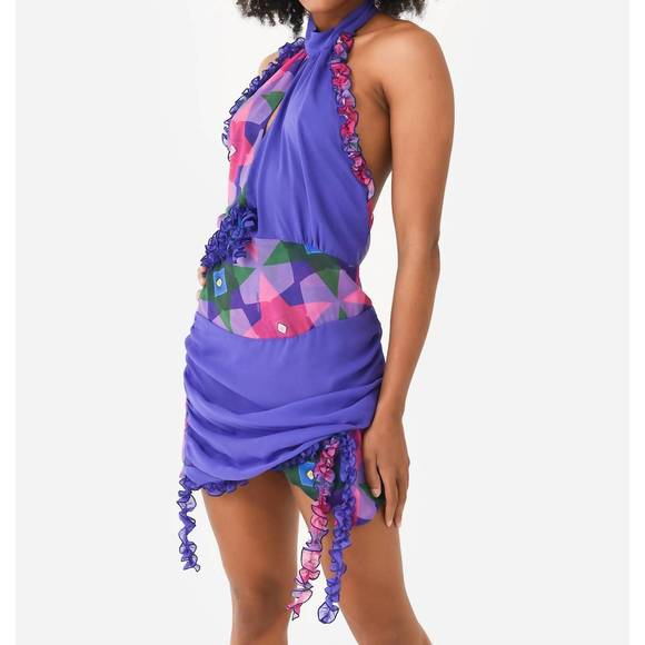 NEW ANIM helmut dress in multi - Picture 1 of 3
